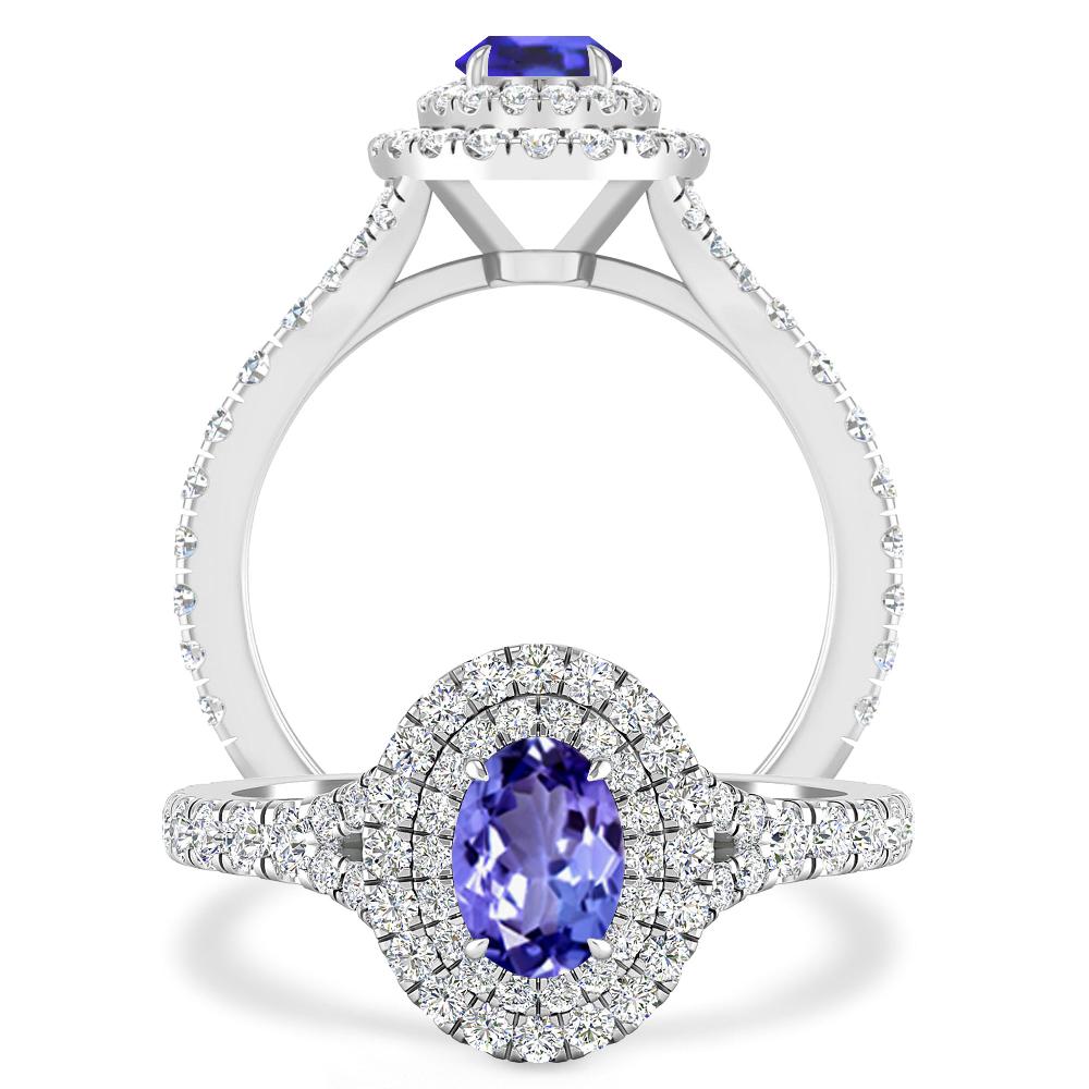 White Gold - Tanzanite