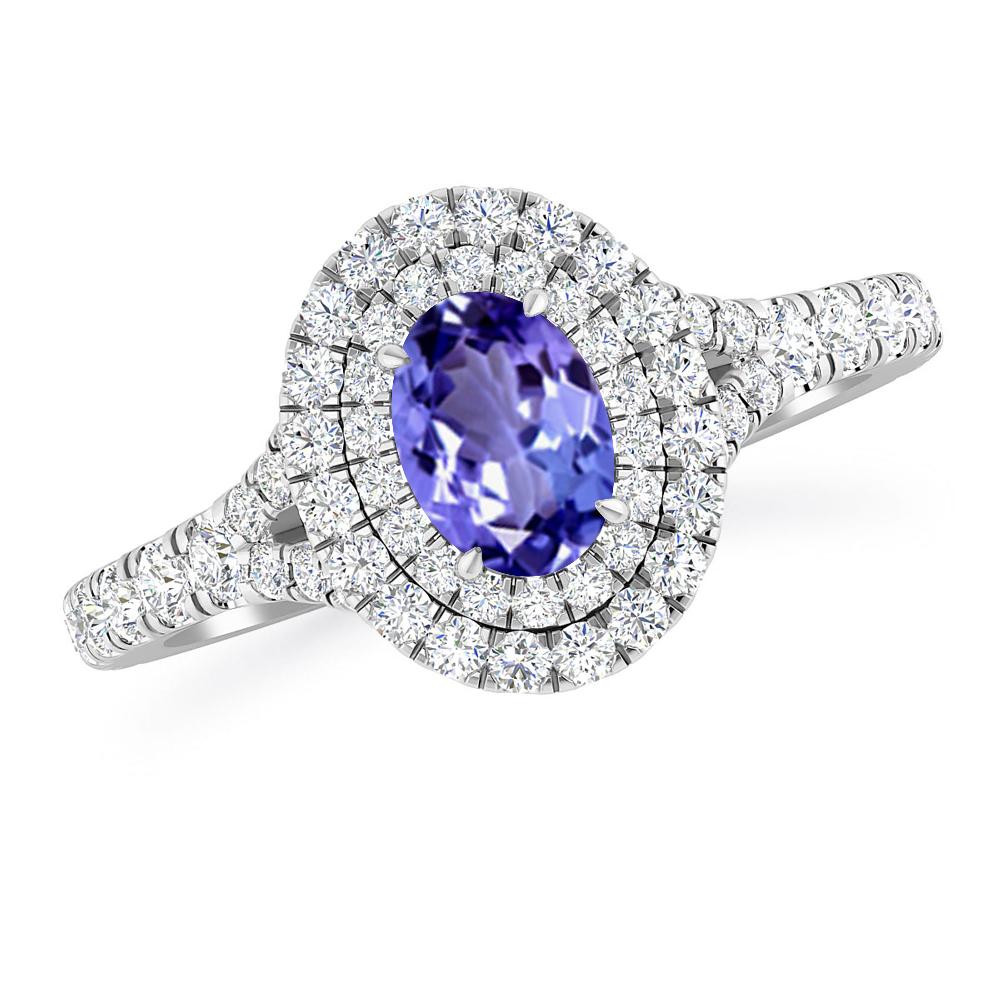 White Gold - Tanzanite