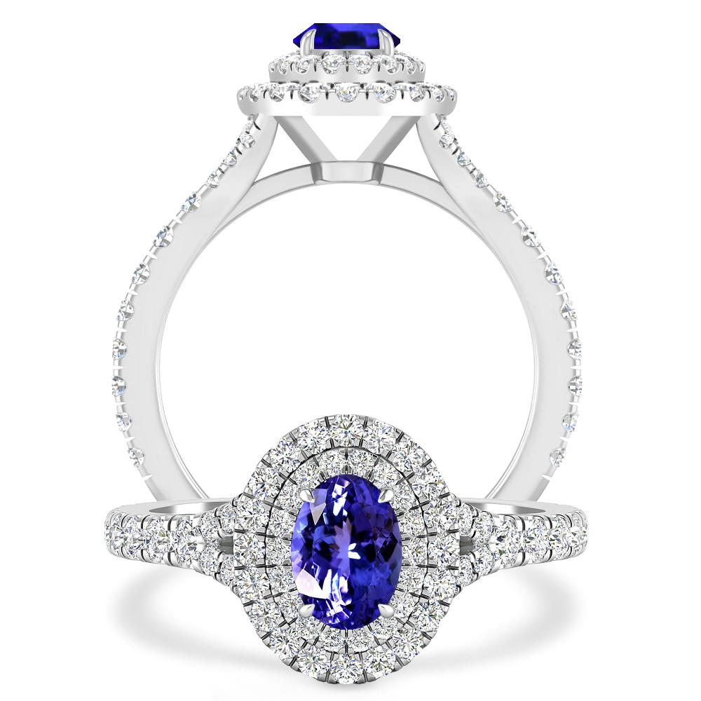 White Gold - Tanzanite