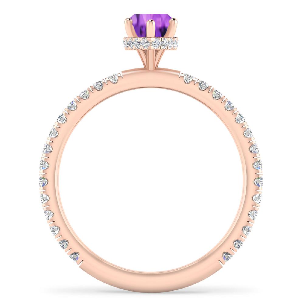 Rose Gold - Amethyst
