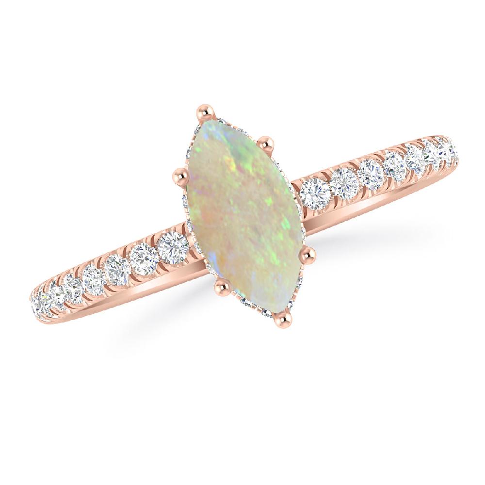 Rose Gold - Opal
