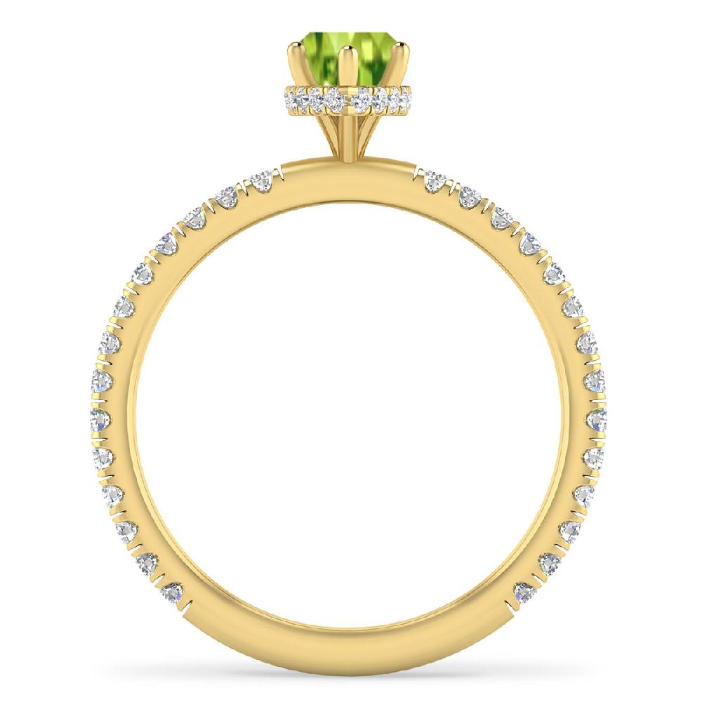 Yellow Gold - Peridot