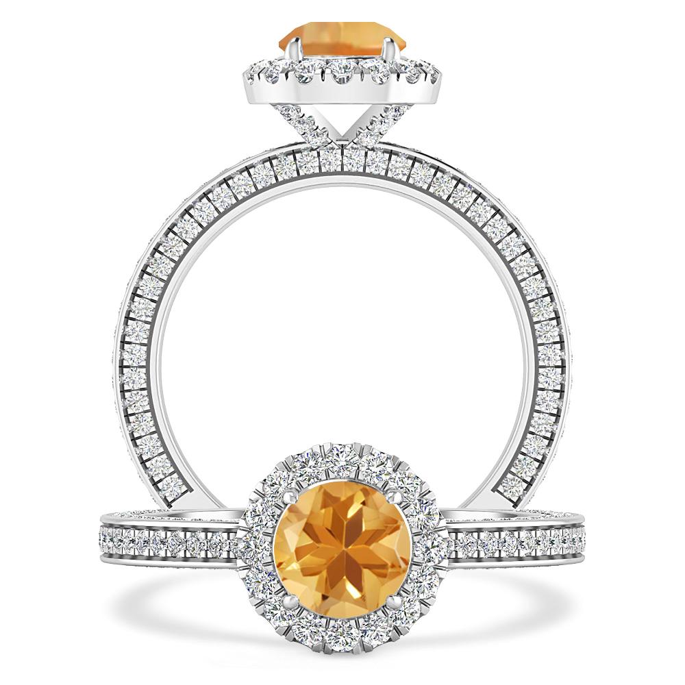 White Gold - Citrine