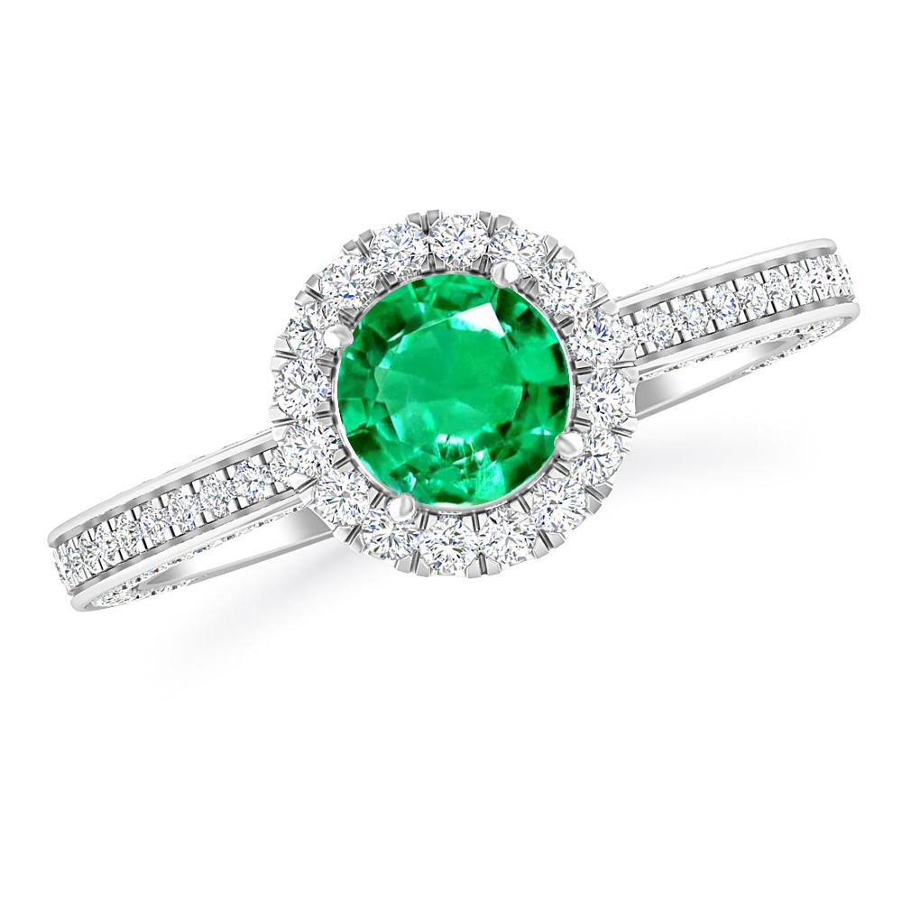 White Gold - Emerald