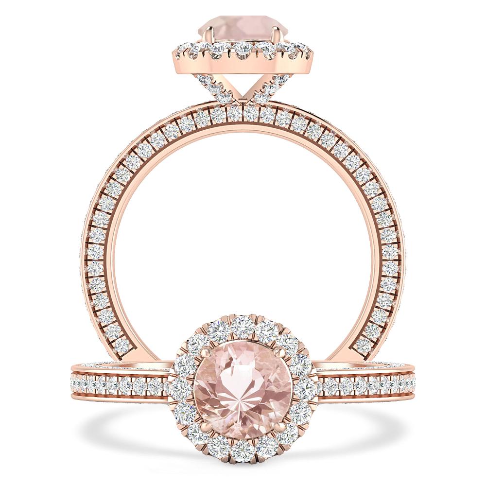 Rose Gold - Morganite