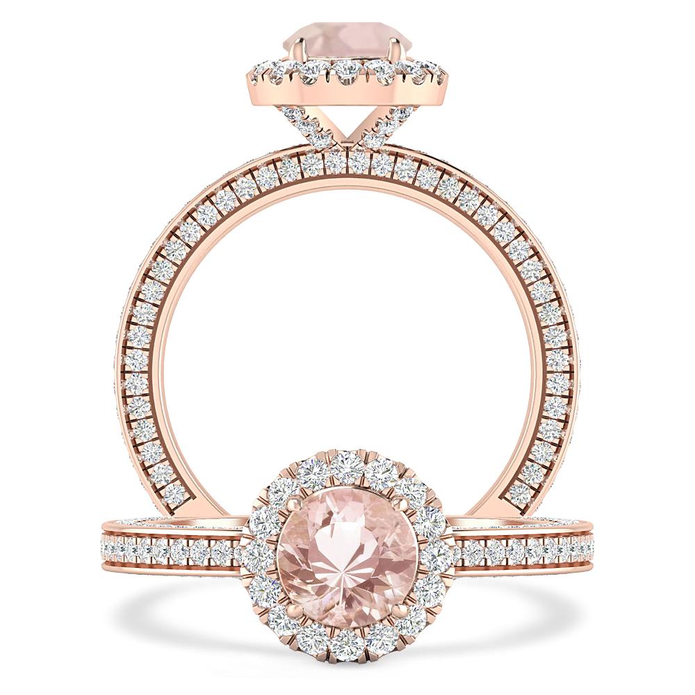 Rose Gold - Morganite