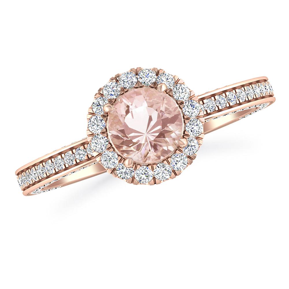 Rose Gold - Morganite