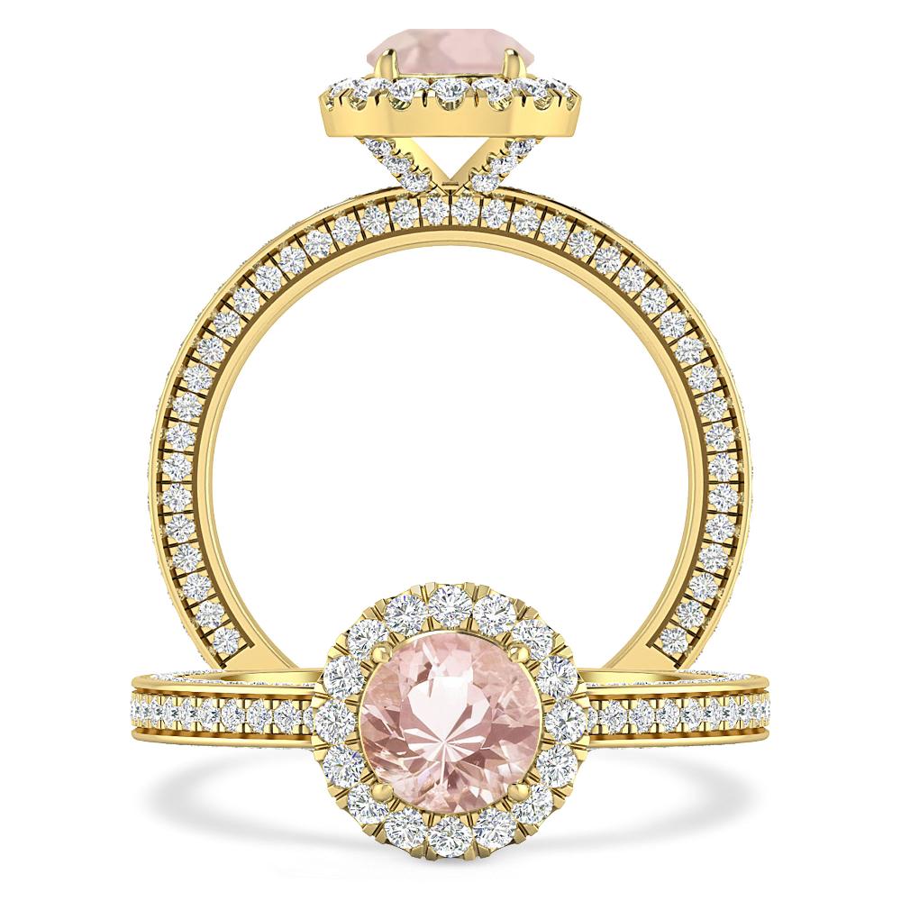 Yellow Gold - Morganite