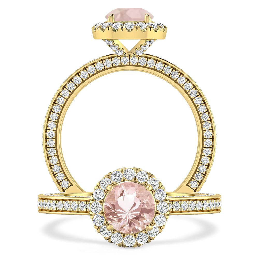 Yellow Gold - Morganite