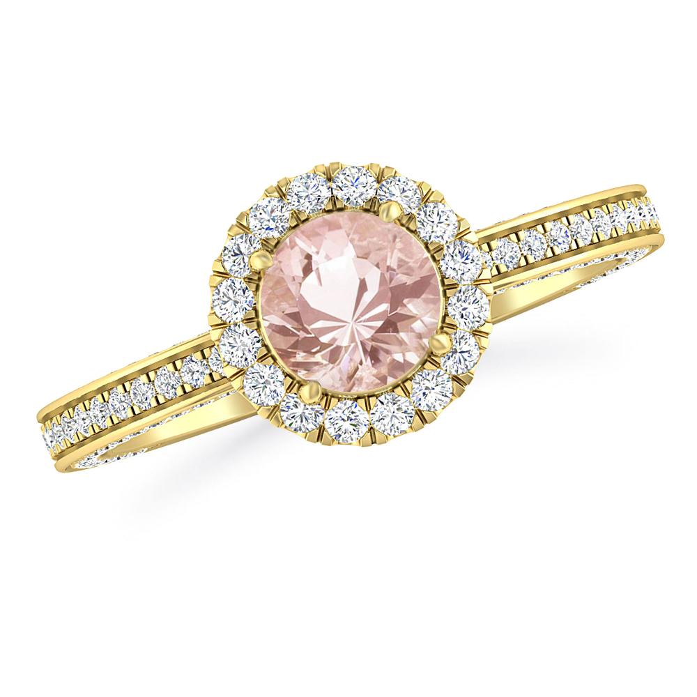 Yellow Gold - Morganite