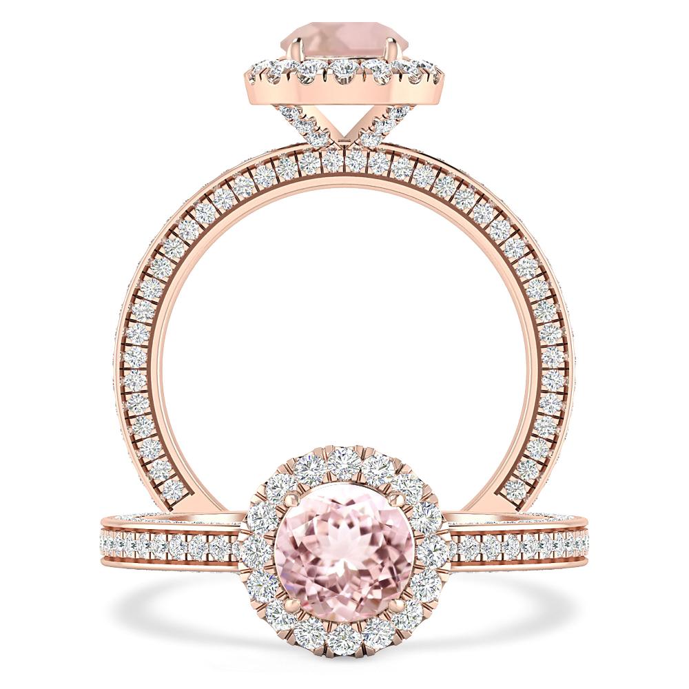 Rose Gold - Morganite