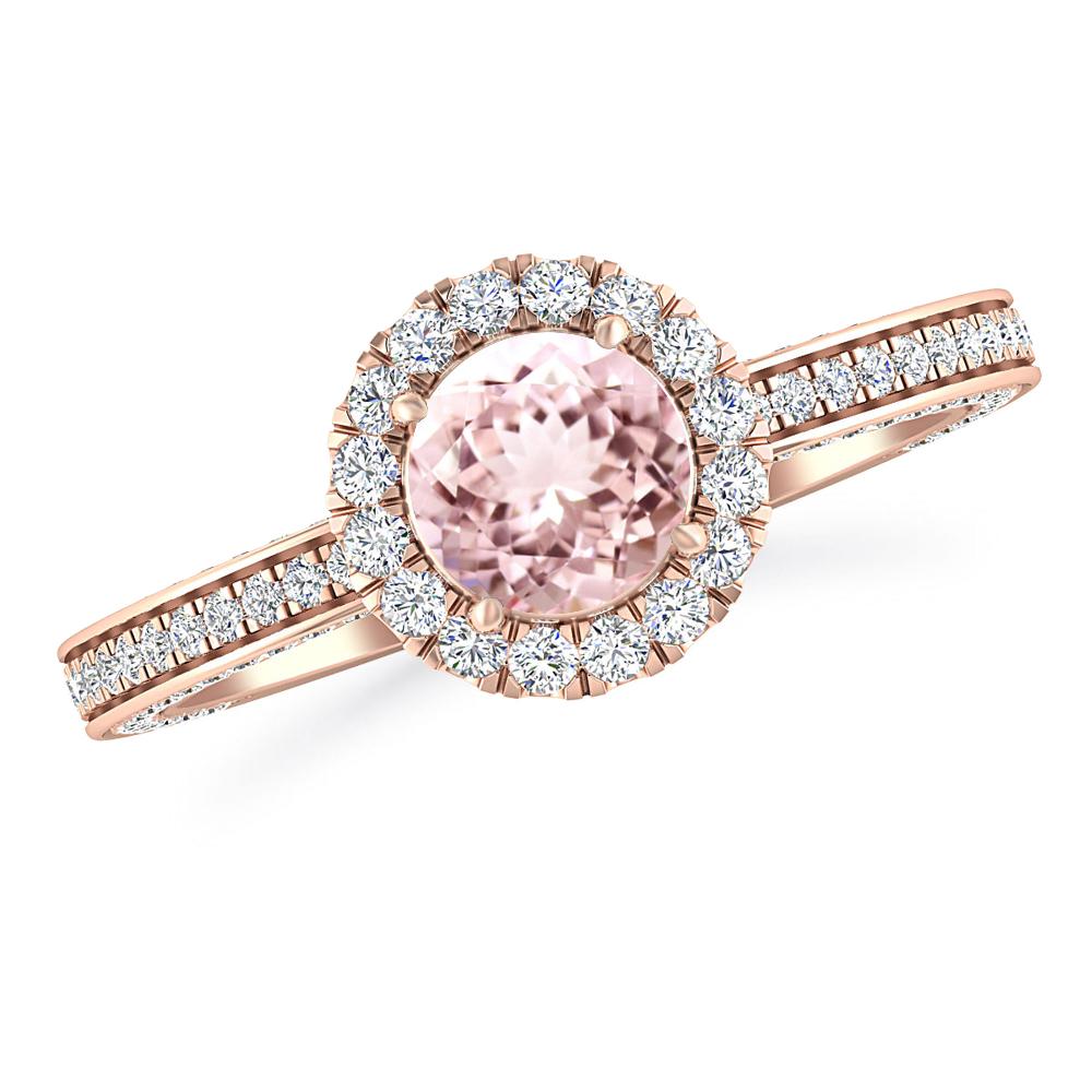 Rose Gold - Morganite