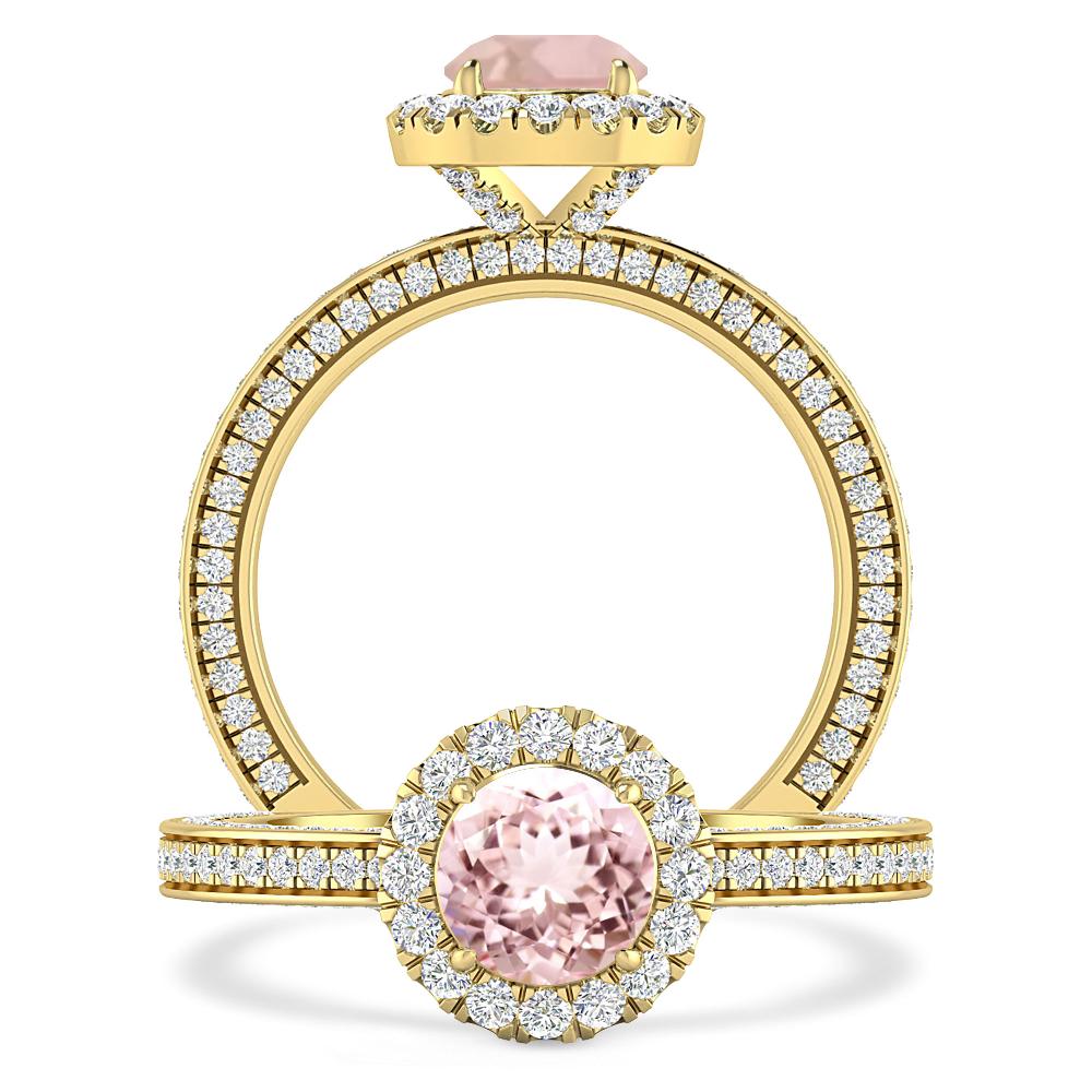 Yellow Gold - Morganite
