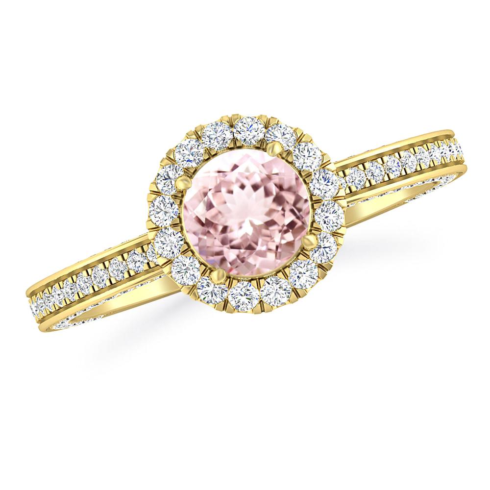 Yellow Gold - Morganite