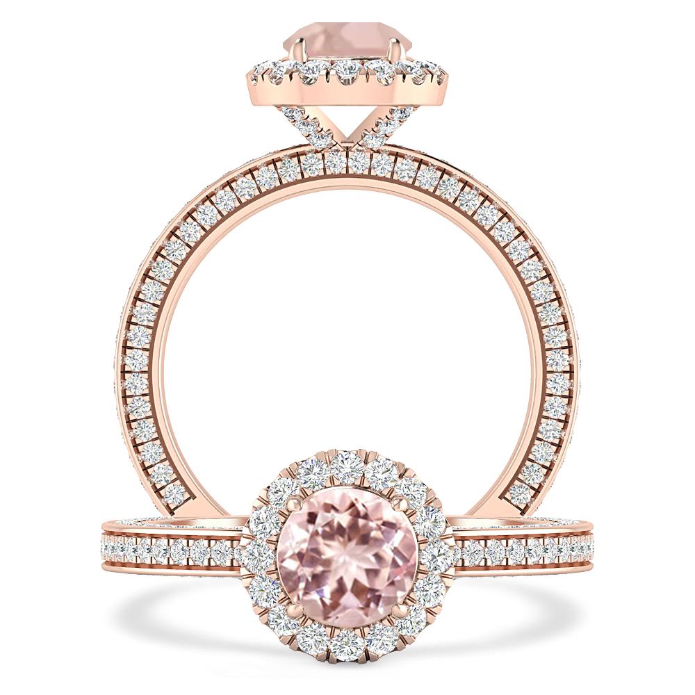 Rose Gold - Morganite