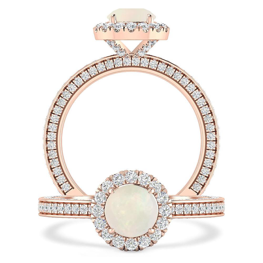 Rose Gold - Opal