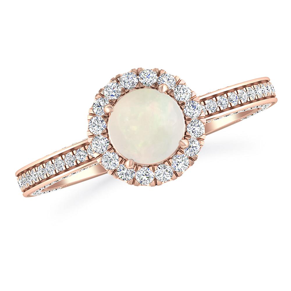 Rose Gold - Opal
