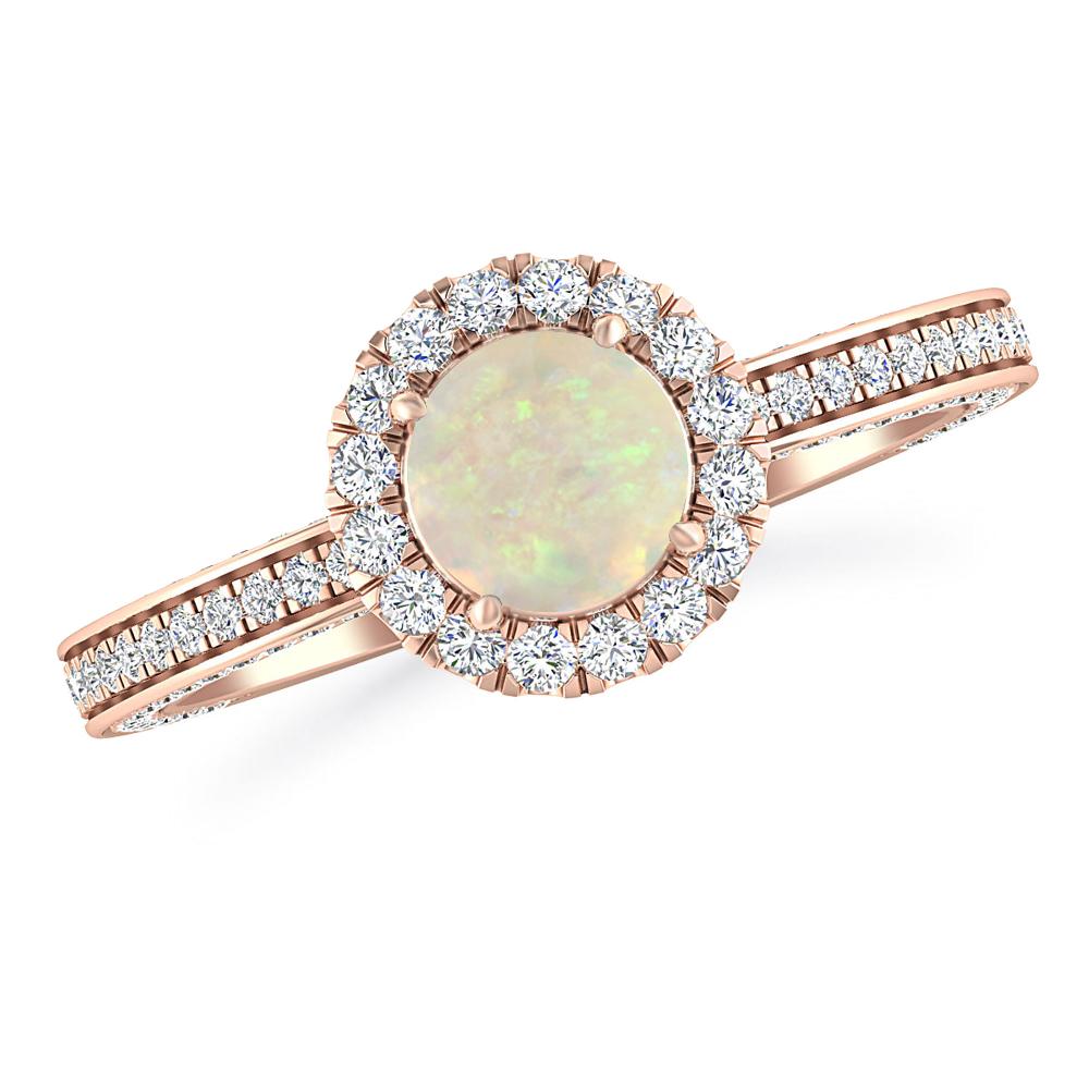 Rose Gold - Opal