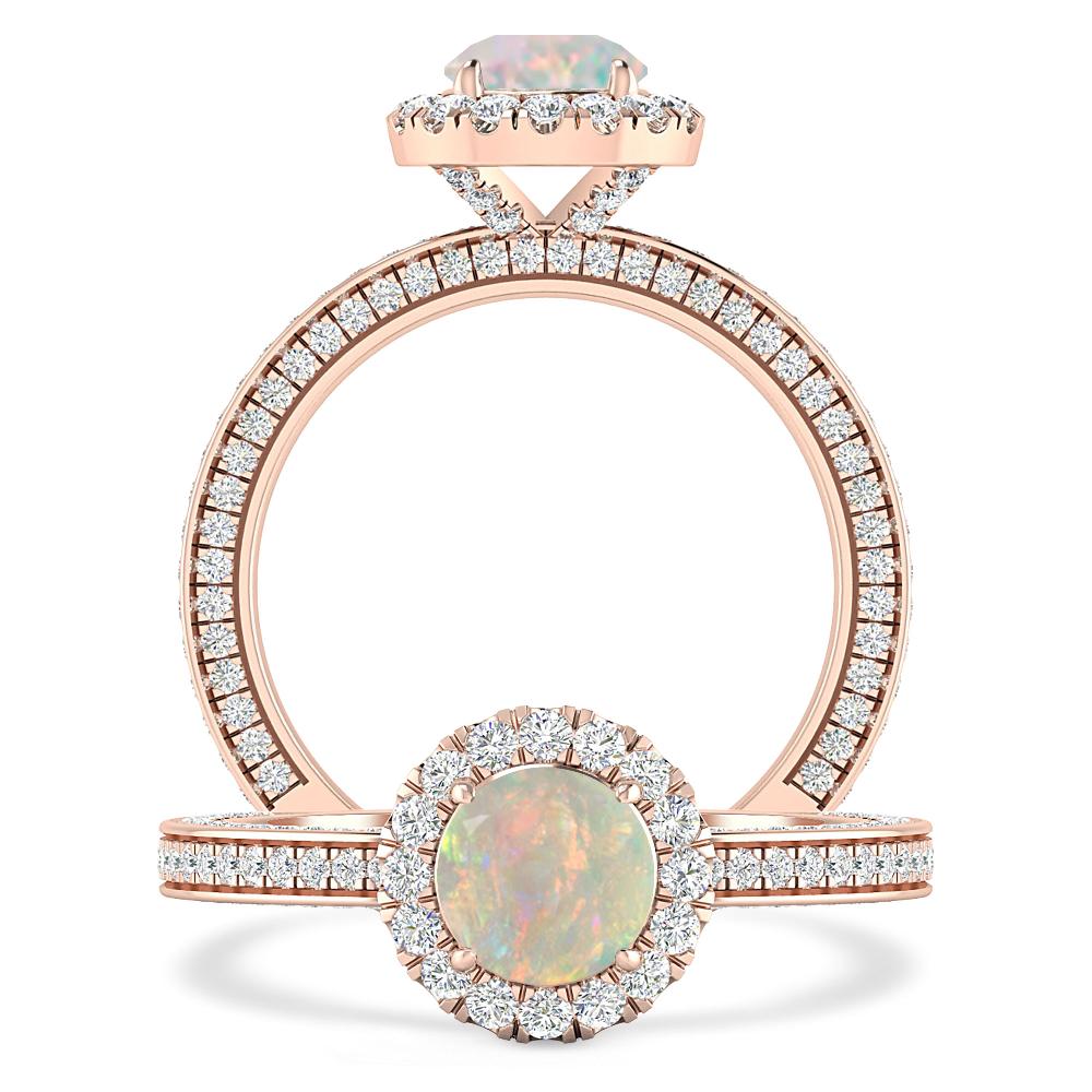 Rose Gold - Opal