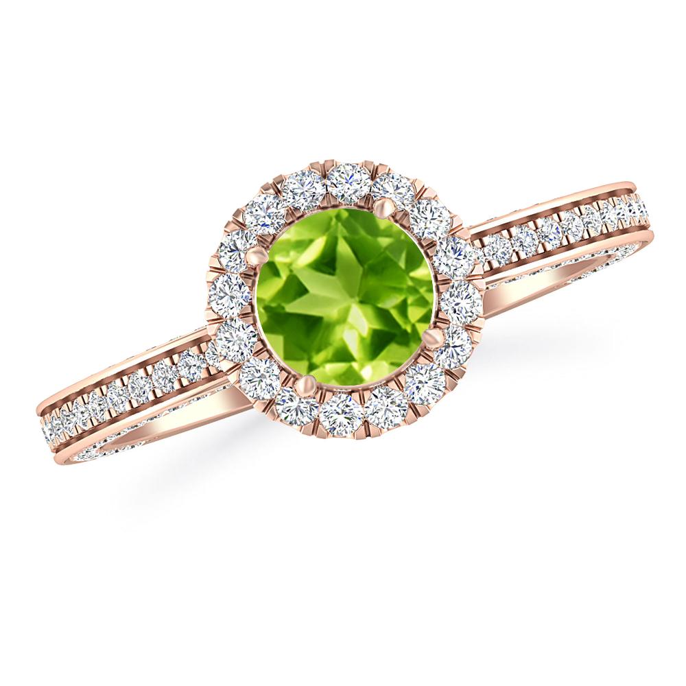 Rose Gold - Peridot