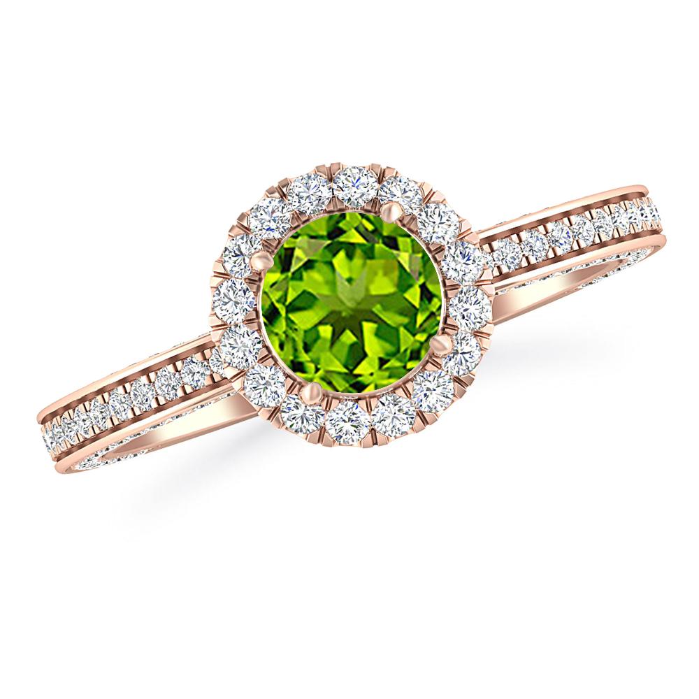 Rose Gold - Peridot