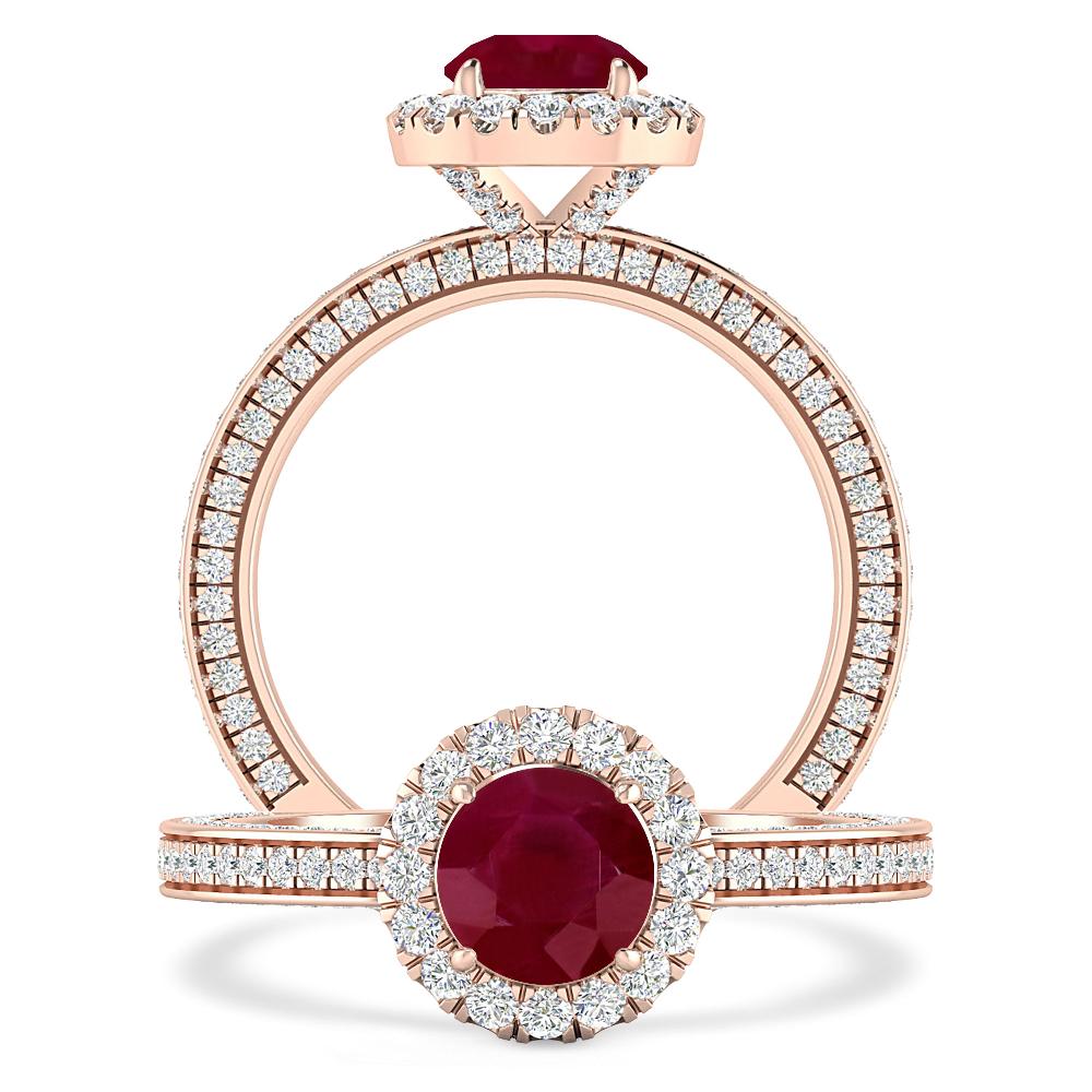 Rose Gold - Ruby