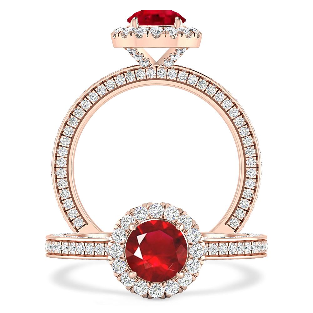 Rose Gold - Ruby