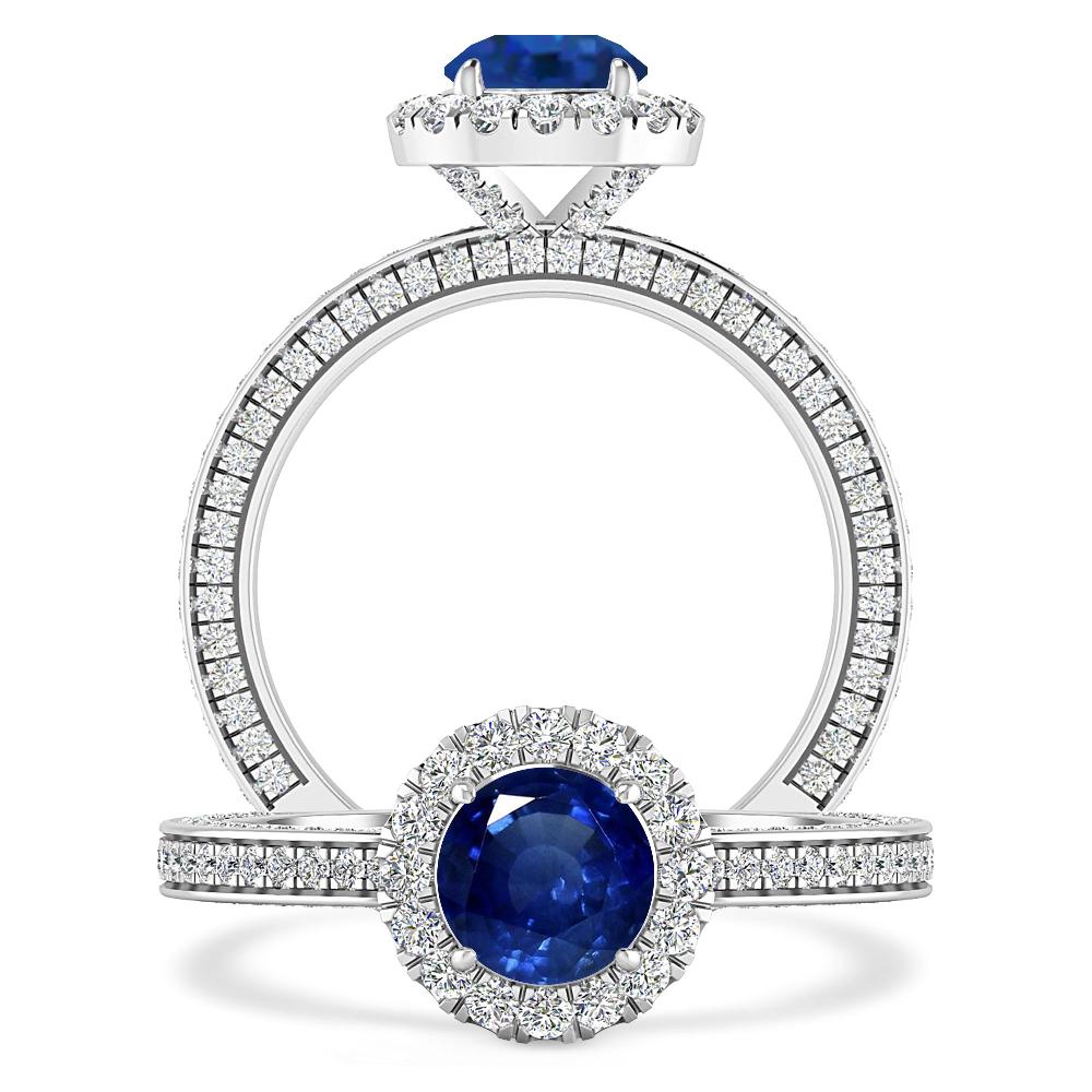White Gold - Sapphire