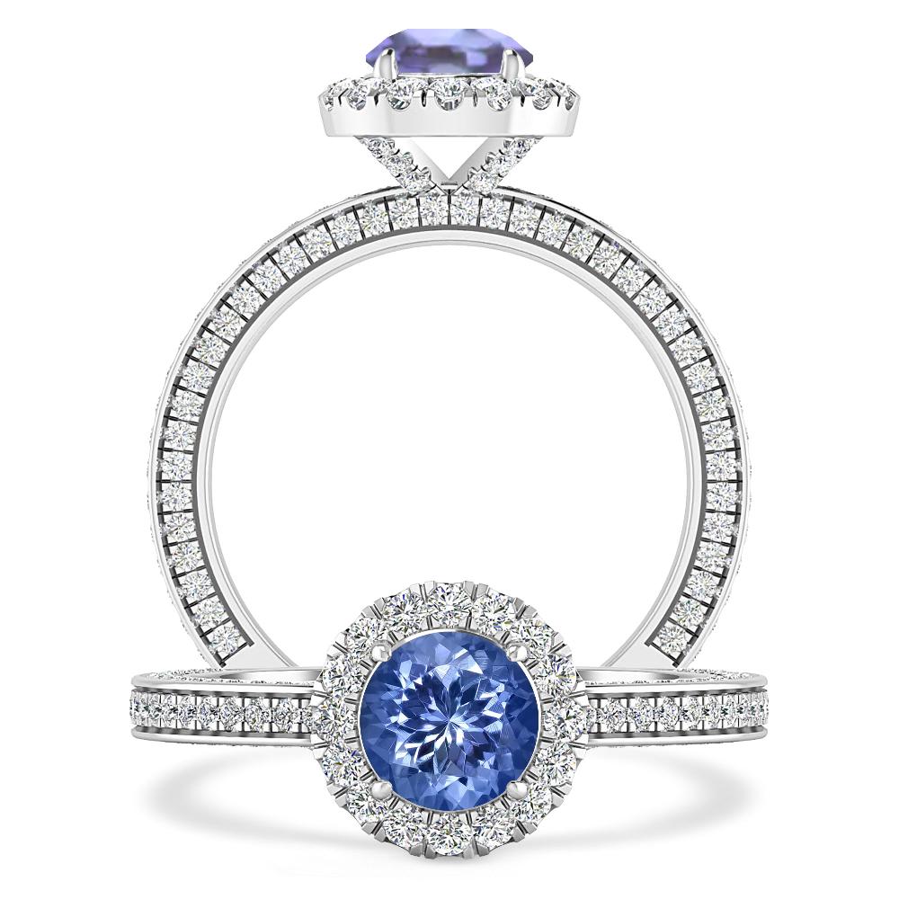 White Gold - Tanzanite