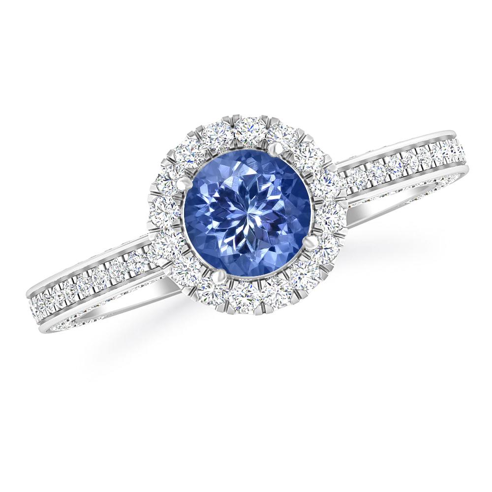 White Gold - Tanzanite