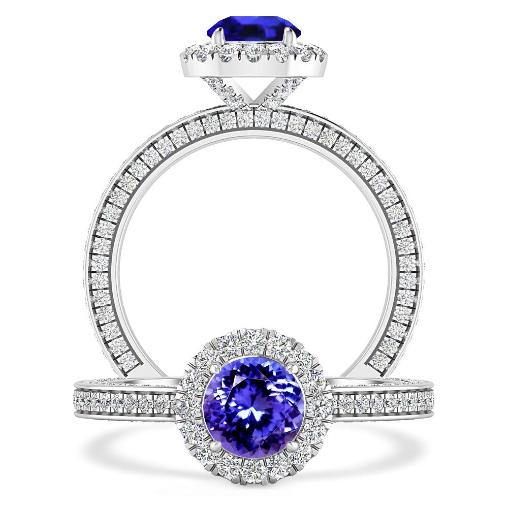 White Gold - Tanzanite
