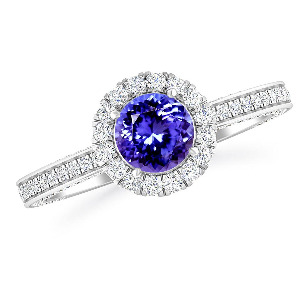 White Gold - Tanzanite