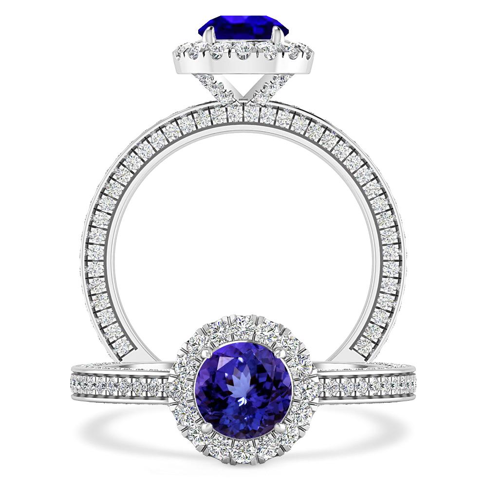 White Gold - Tanzanite