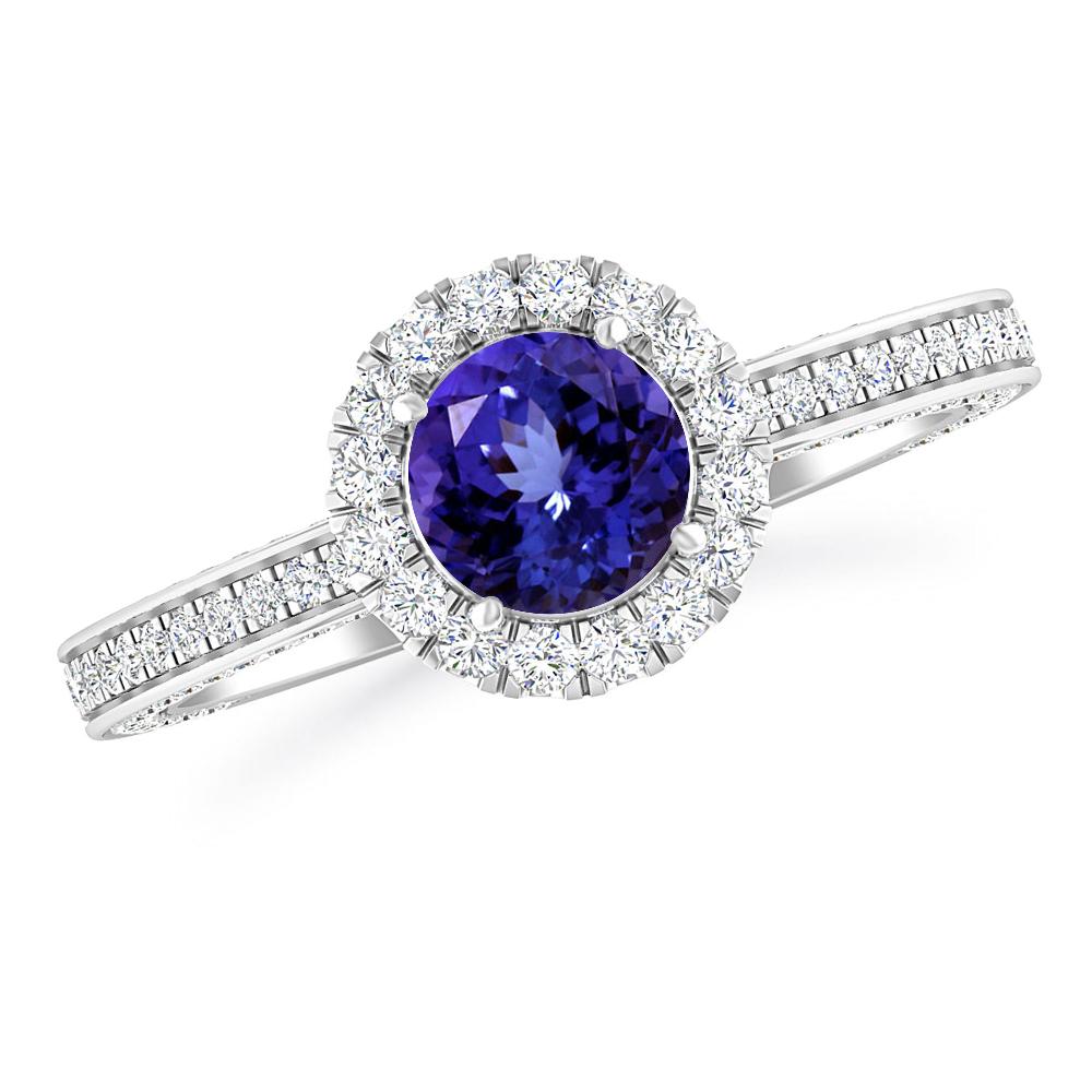 White Gold - Tanzanite