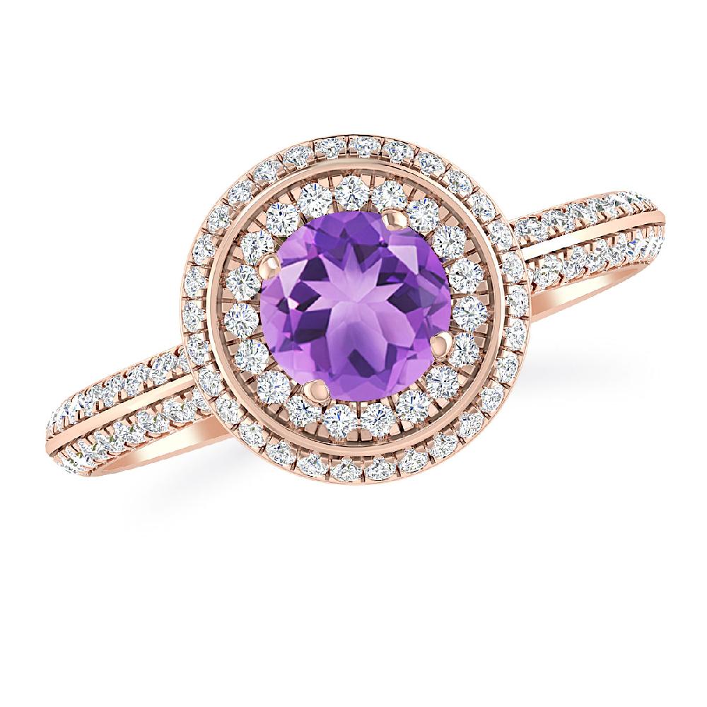 Rose Gold - Amethyst