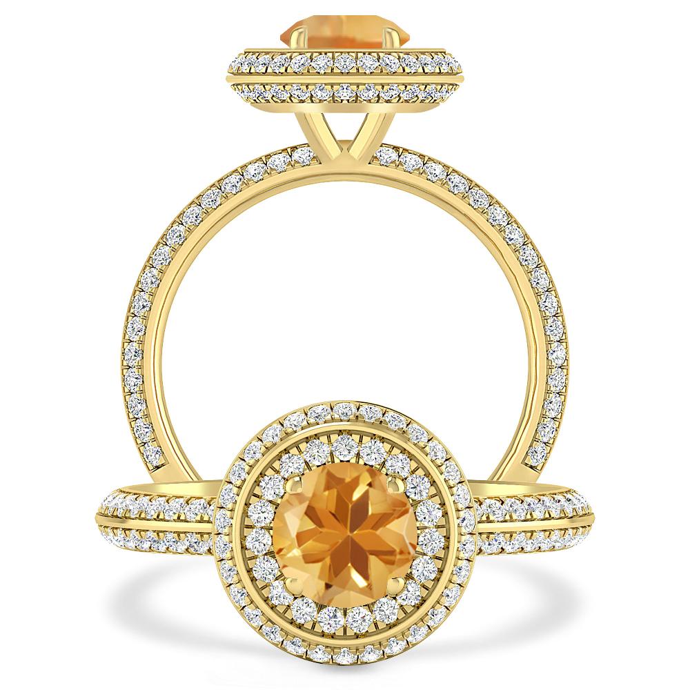 Yellow Gold - Citrine