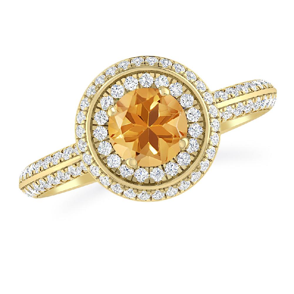 Yellow Gold - Citrine