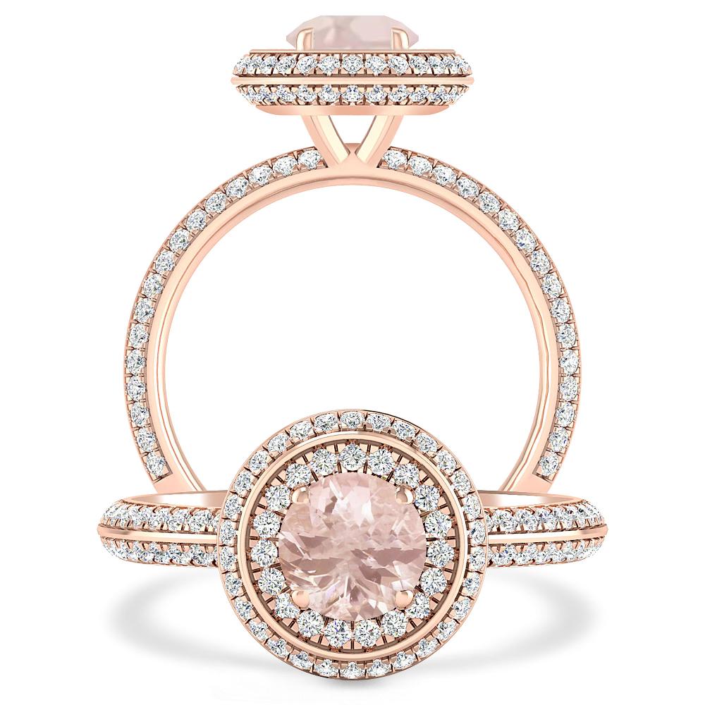 Rose Gold - Morganite