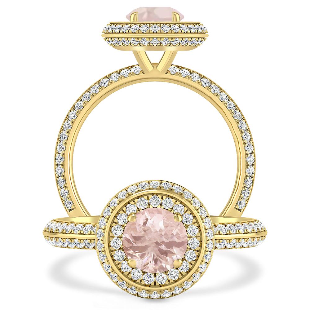 Yellow Gold - Morganite