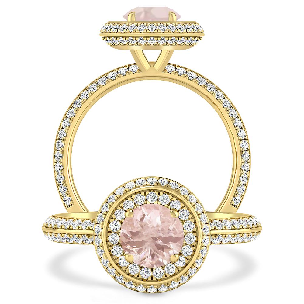 Yellow Gold - Morganite