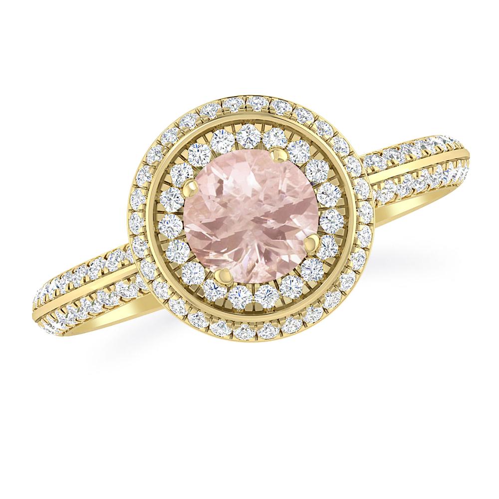 Yellow Gold - Morganite