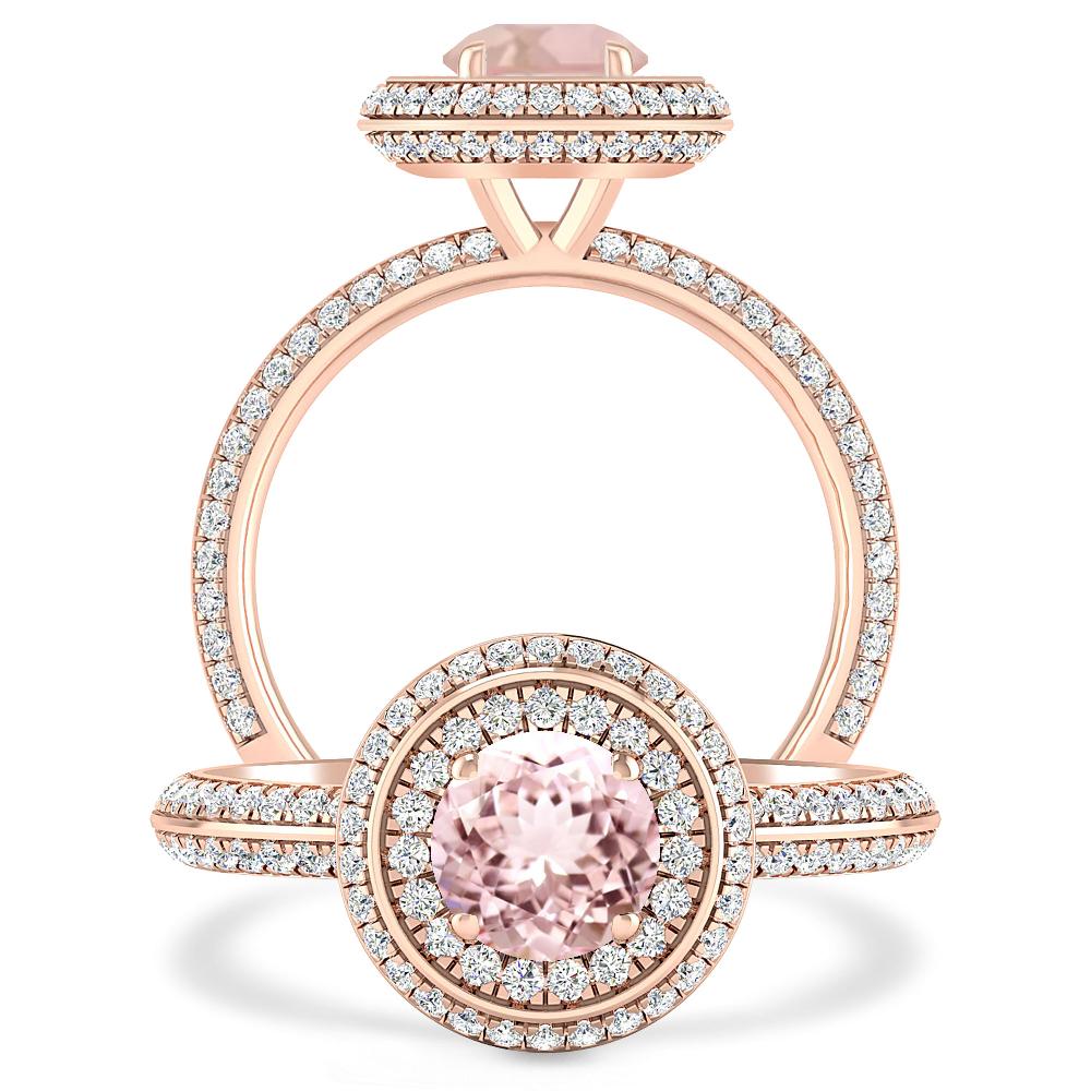 Rose Gold - Morganite