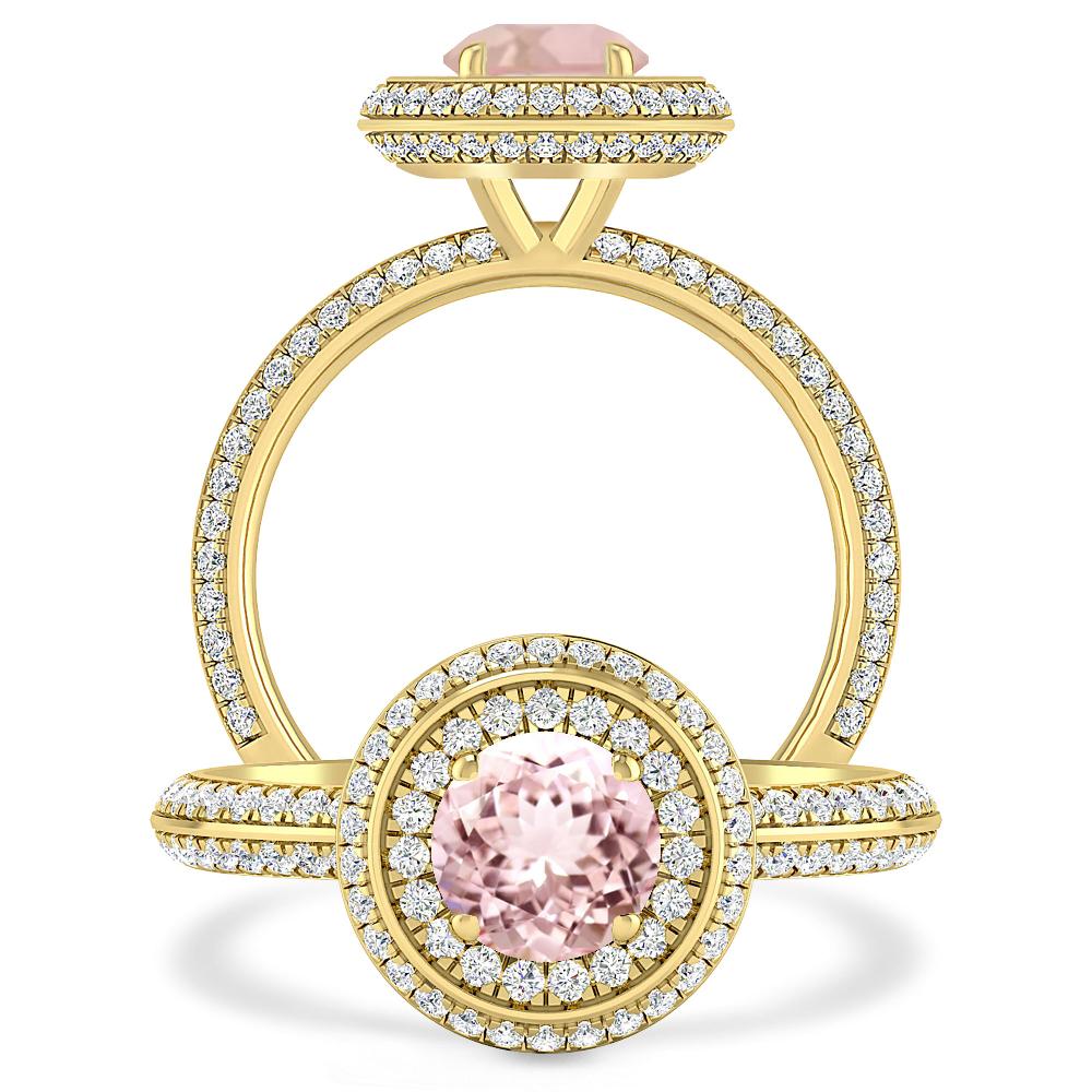 Yellow Gold - Morganite