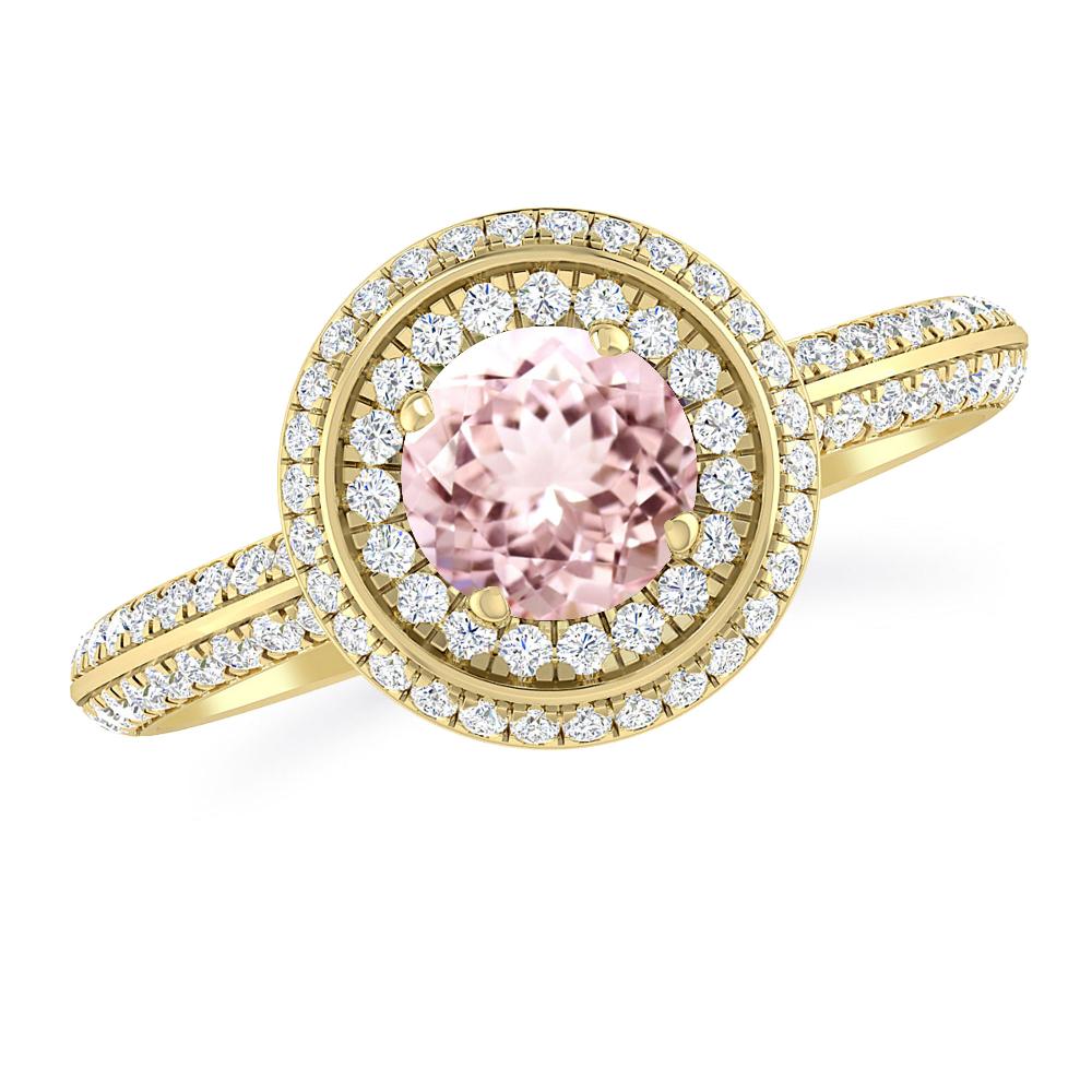 Yellow Gold - Morganite