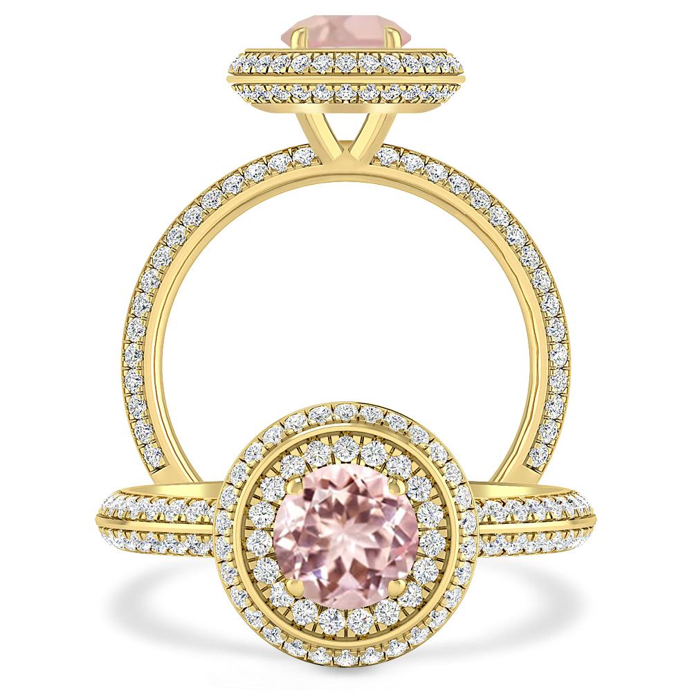 Yellow Gold - Morganite