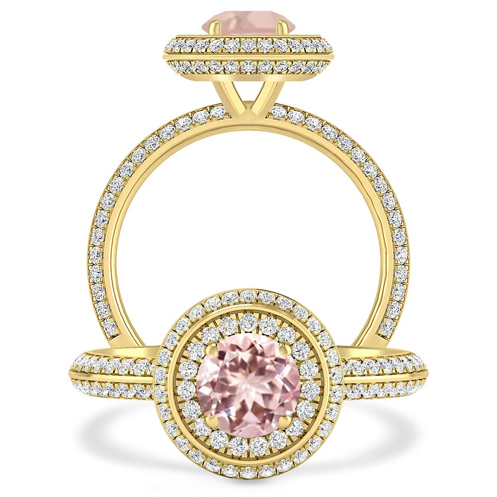 Yellow Gold - Morganite