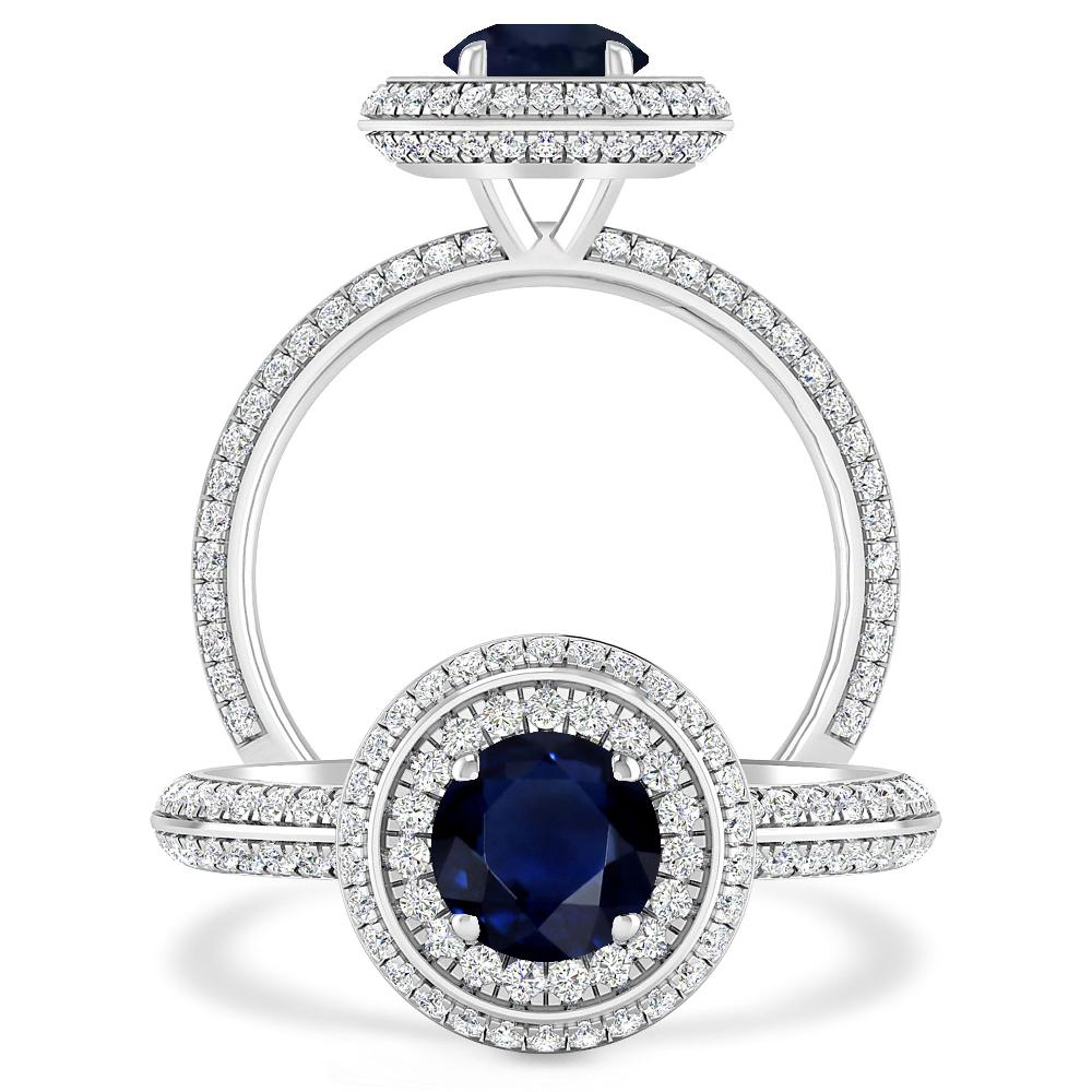 White Gold - Sapphire