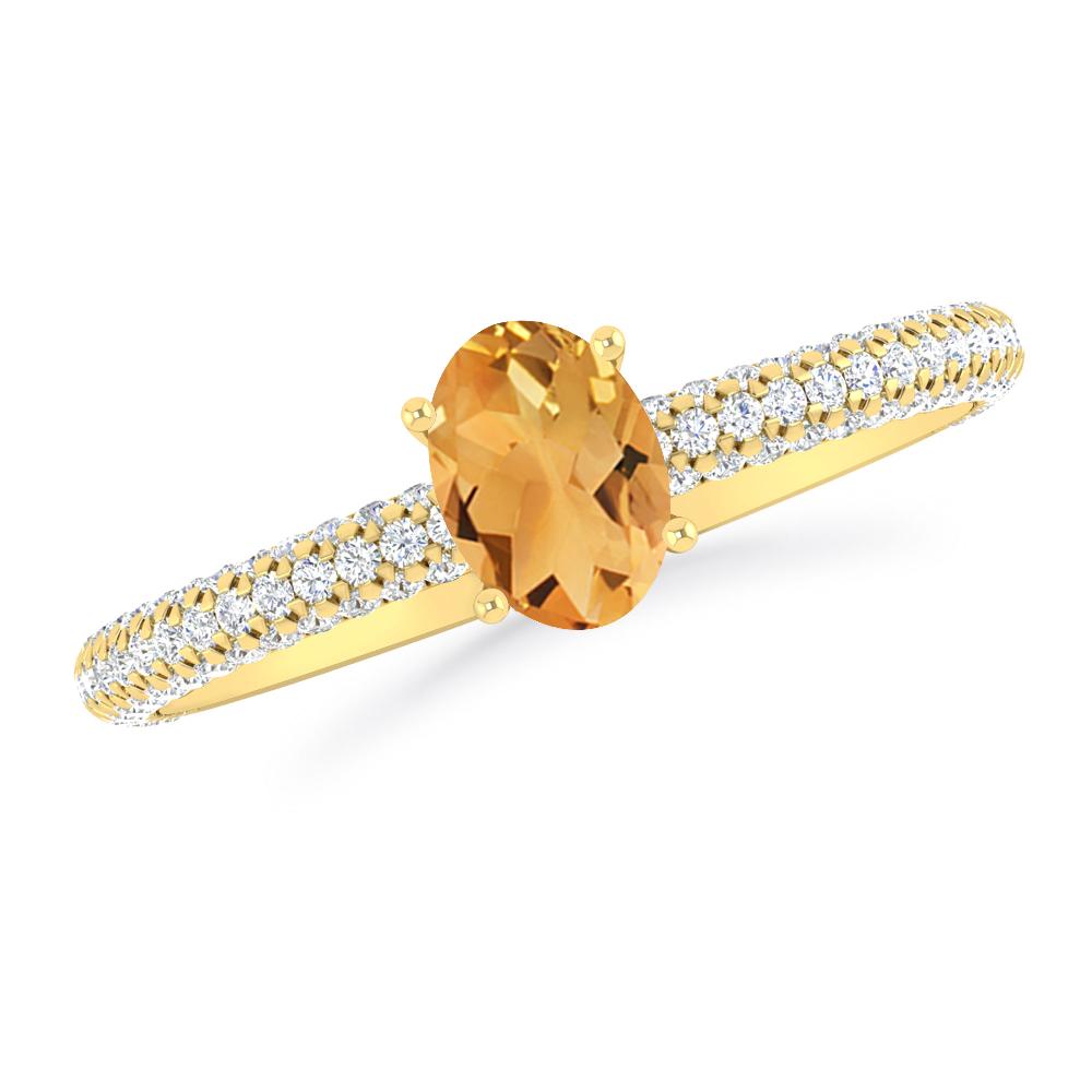 Yellow Gold - Citrine