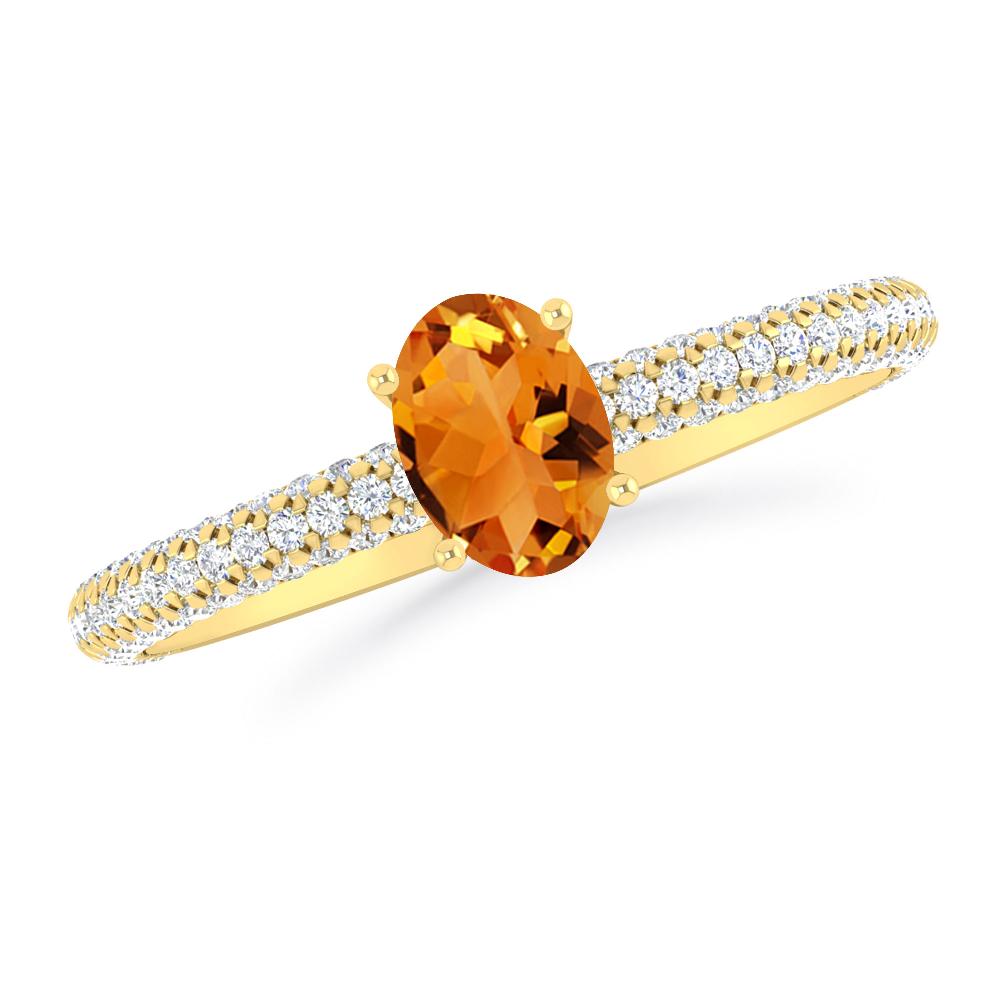 Yellow Gold - Citrine