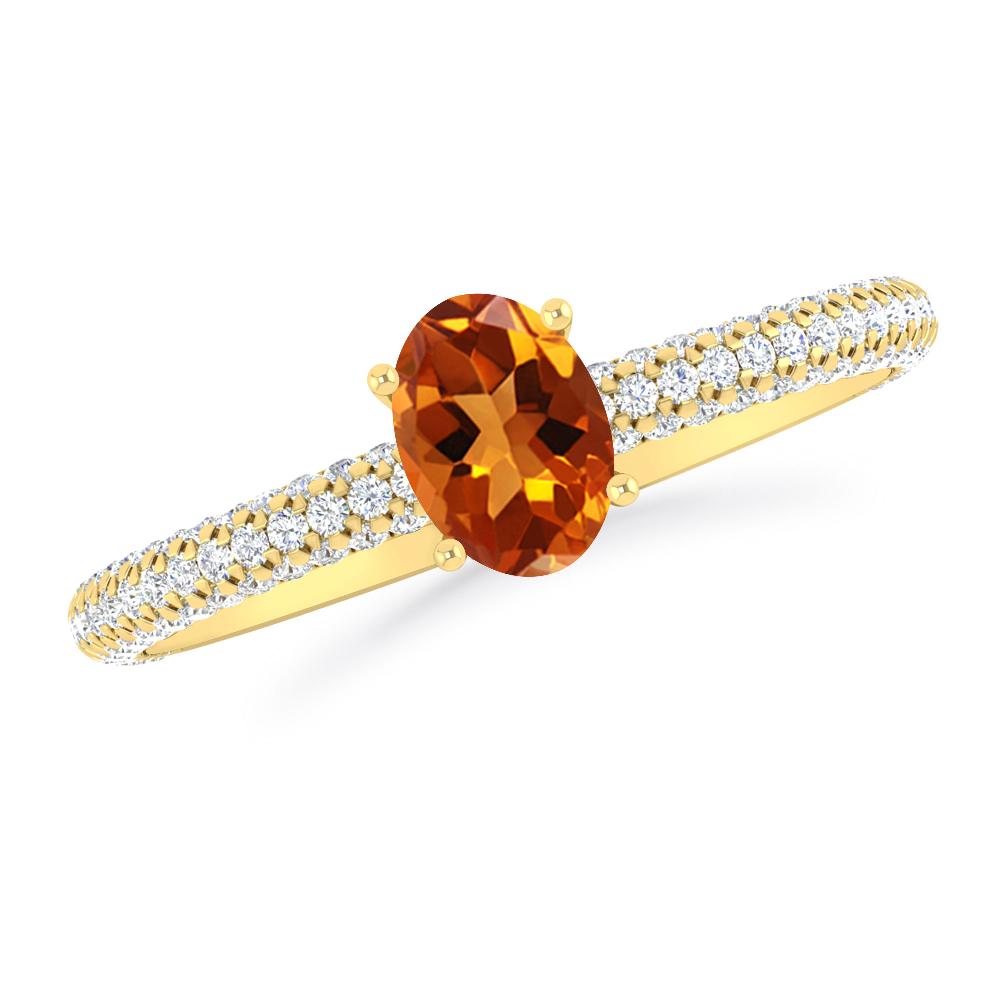 Yellow Gold - Citrine